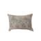 Hello Honey® Multicolor Embroidery Cotton Chambray Lumbar Pillow